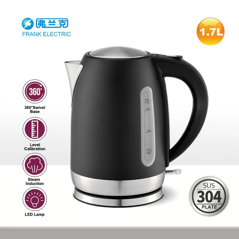 ISO9001 Approved 1.7L Original Factory OEM ODM Hot Sale Multiple Repurchase Electrical Kettle