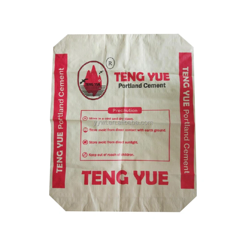 Custom Effective Costing Empty Multi Wall Paper Valve Bag Kraft Paper Bag with Valve