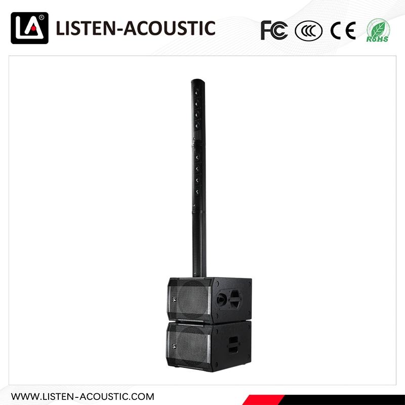 CE Knob Control Active DJ Speaker PRO Audio Factory Power Amplifier Column
