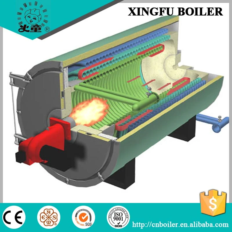 Высокоэффективный природный газ/паровым котлом масла