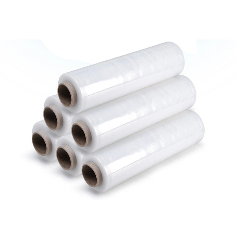 Industrial Cling Film Made From PLA Resin Transparent Stretch Film Roll Packing Soft Biopoly