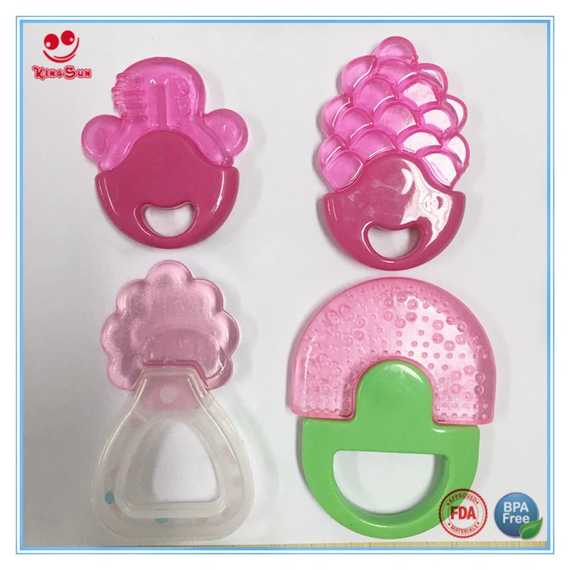 FDA Approved Safe Baby Water Injection Teether with Handle