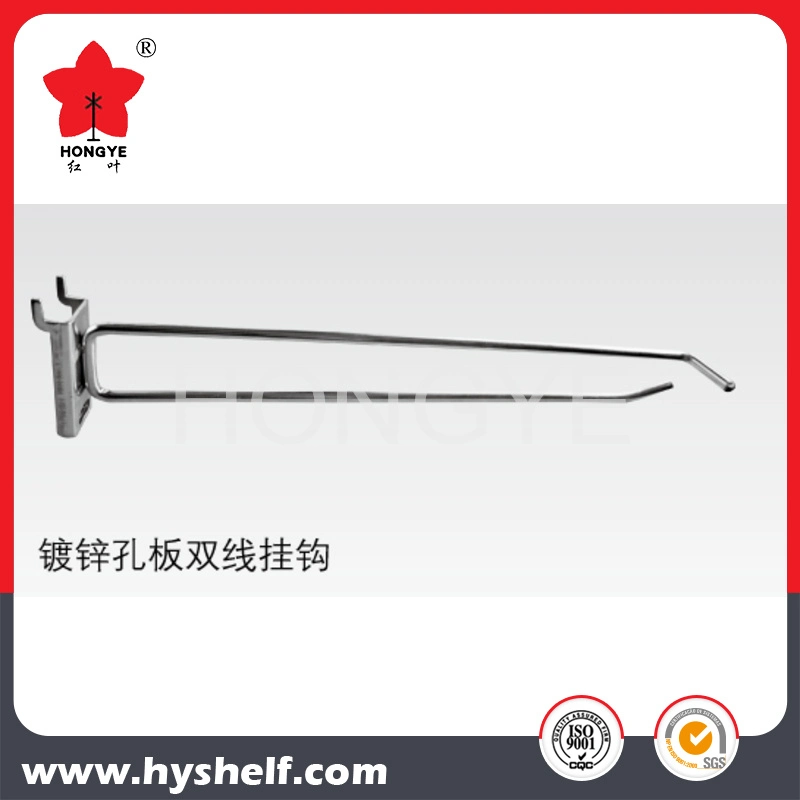 Hongye Made Multi Style Gondola Shelving Hook Supermarket Equipment Accessories