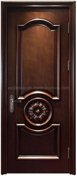 2020latest Design Golden Africa Design Bedroom Painting Veneer Wooden Door (EI-V004)