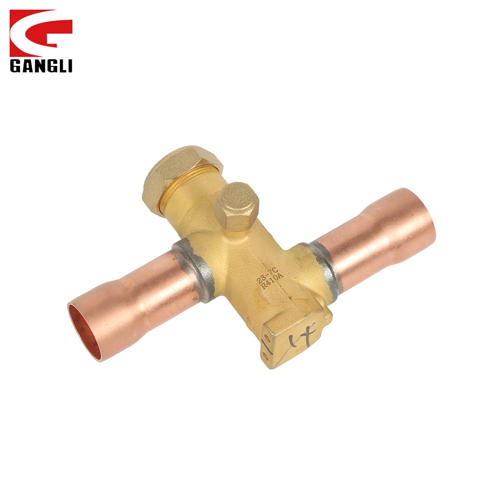 High quality/High cost performance  Gangli Air Conditioner Customzied Cylindrical Service Valve