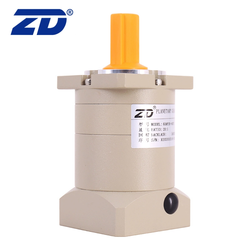 ZD Small Backlash AF Series 60mm Square Flange High Precision Planetary Gearbox for Servo Motor