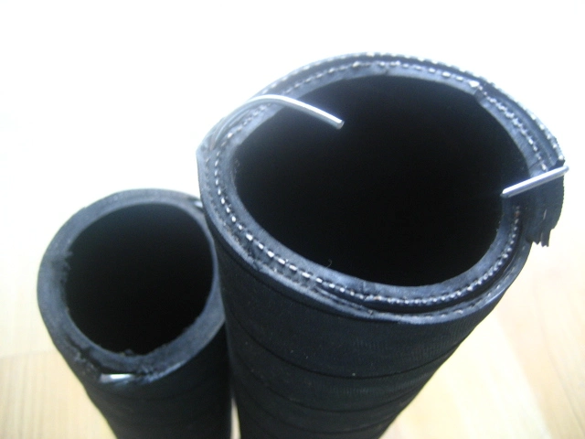 Factory Steel Wire Spiral Rubber Water Oil Rubber Water Suction and Discharge Hosewith Good Quality