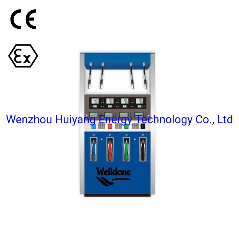 Oil Station Hot Selling Fuel Dispenser with Nozzle Customized Types