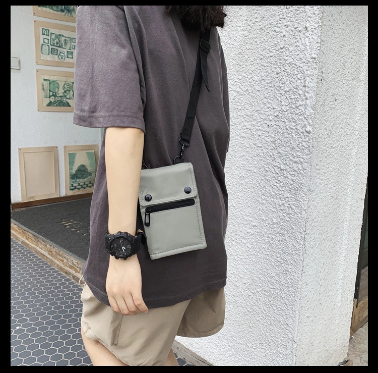 Japanese Style Nylon Mini Unisex Crossbody Messenger Bag