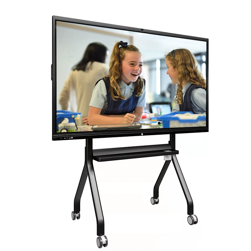 High Resolution Android 13 4+32g &amp;Win10 9th Gen i5 8g+128g Interaktives Whitelboard mit 4K-Finger-Touchscreen und Kamerafonmikrofon Für Schule und Videokonferenz