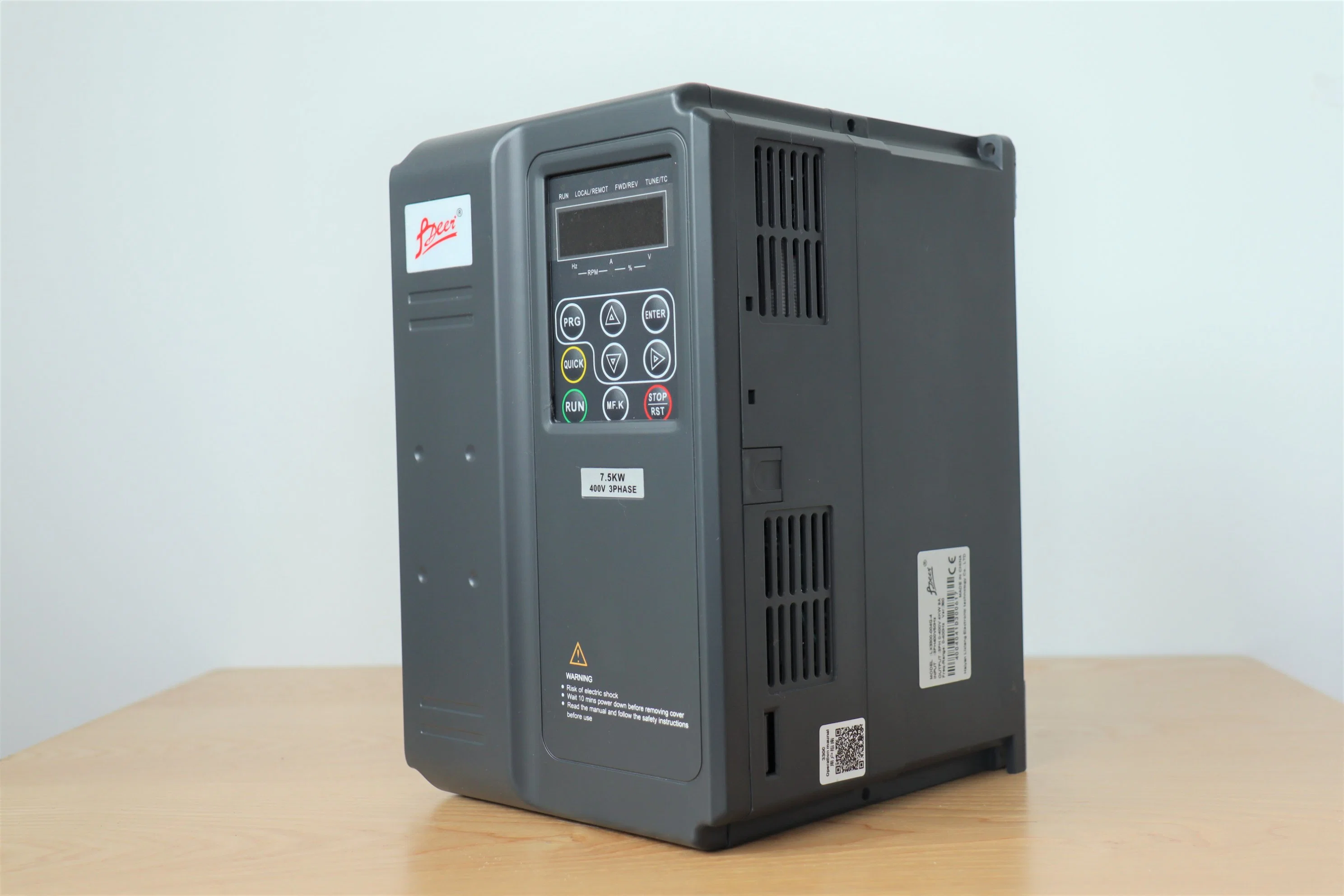 High Performance 380V 3 Phase 7.5kw Close Loop Frequency Inverter AC Drive VFD