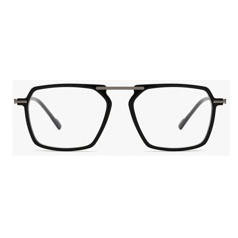 Gd 2022 Retro New Trendy Eyewear Acetate Met Men Women Rectangle Eyeglasses Frames Optical Eyewear