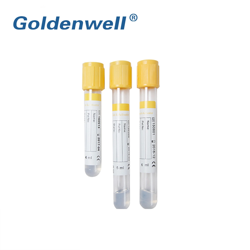 High Quality Plain 1-10ml Disposable Vacuum Blood Collection Tube Factory