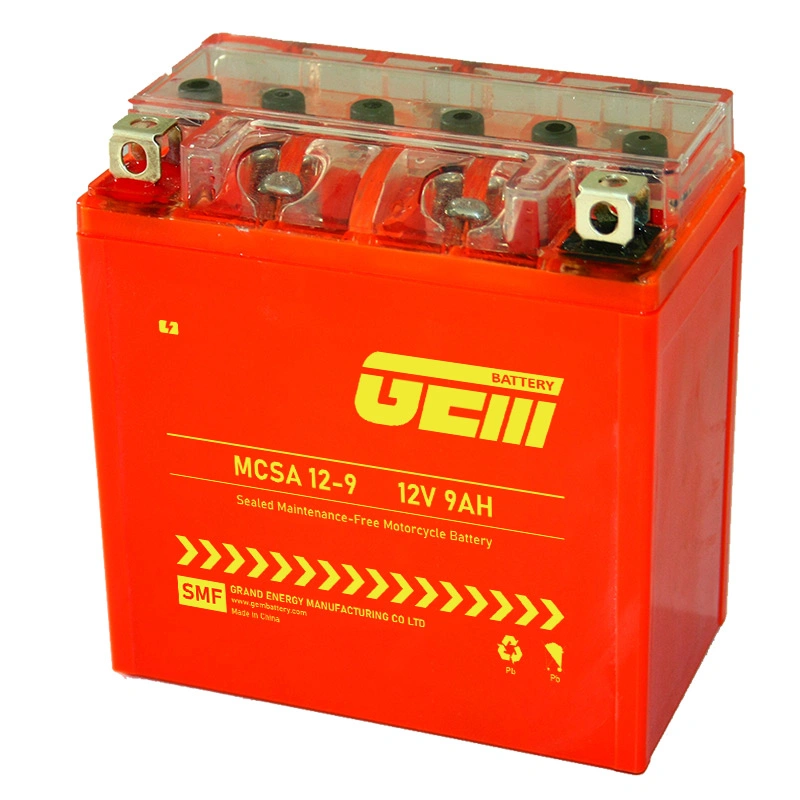 Motorcycle Gel Battery 12V 7AH&9Ah 12AH deep cycle VRLA AGM Battery / High power motorcycle battery 12V Maintenance-free&Rechargeable battery