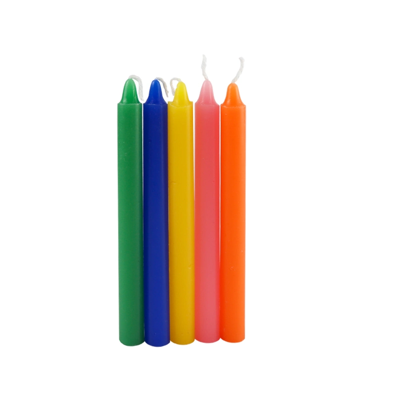 10 Colors 12inch Mini Stick Candles Spell Colored Taper Birthday Candles Set for Witchcraft