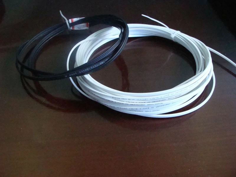 Computer FTTH Flat LSZH Sheath Indoor Drop Optical Fiber Cable