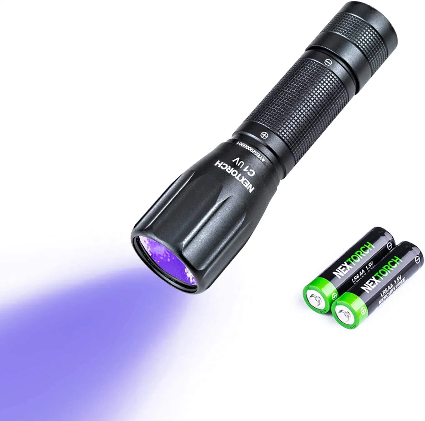 UV Flashlight Nextorch Torch Lamp Fluorescence Detection LED Power UV 365nm Flashlight