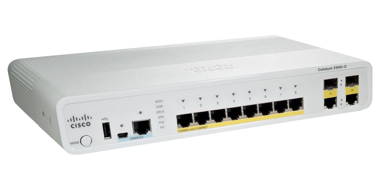 Super Quality 2960c Series Poe Switch Ws-C2960c-8PC-L