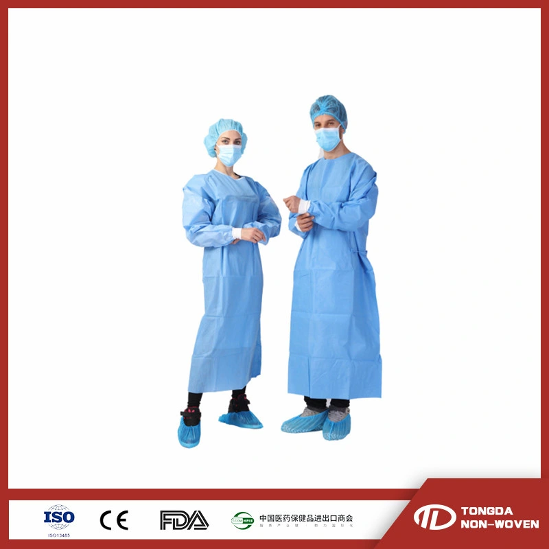 Professional Disposable PE PP CPE Protective Waterproof Surgical Isolation Gowns