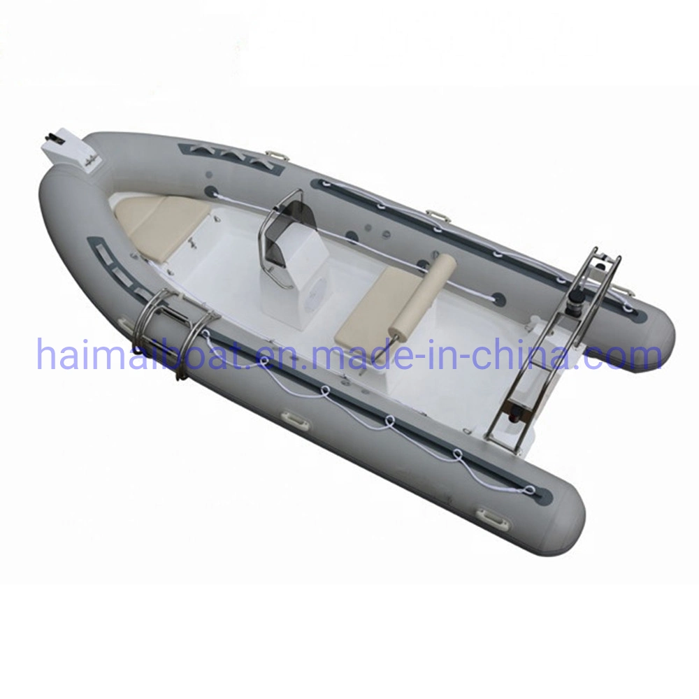 15.7feet 4.8m Passenger Transport Boat Diving Boat Working Boat Military Rescue Boat Fiberglass Aluminum Hull Inflatable Boat Angling Boat Short-Sea Cruiser