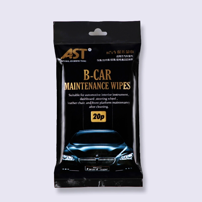 Car Glass and Interior Cleaning and Maintenance Wet Wipes