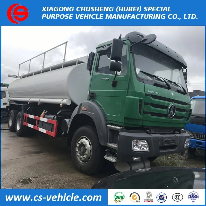 Beiben/HOWO 6X4 20000L Fuel/Oil Tank Truck Transportation with Dispenser