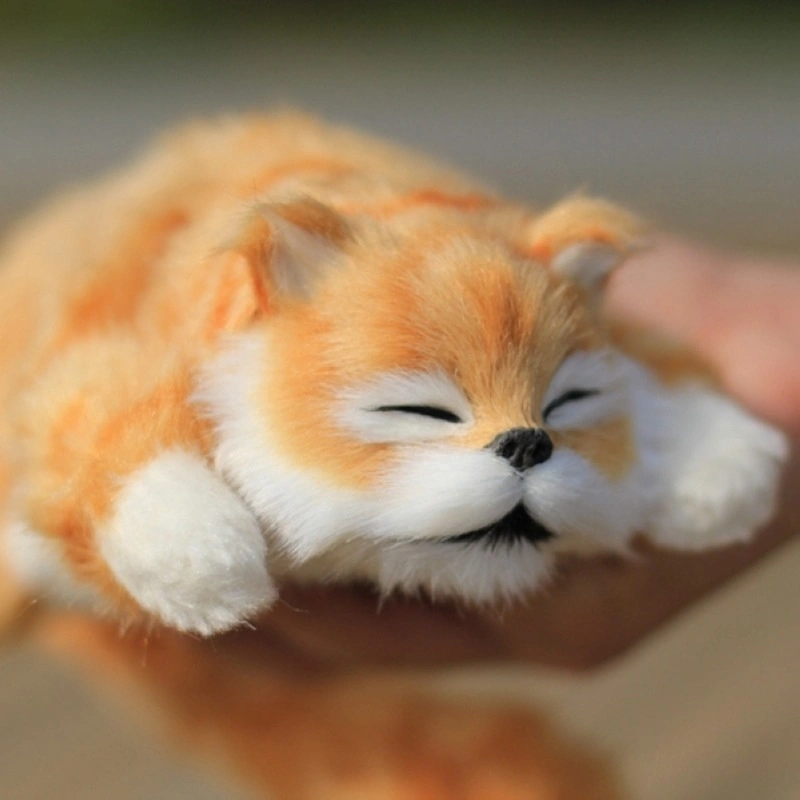 Japan Hot Selling Plush Rolling Cat Laugh and Move