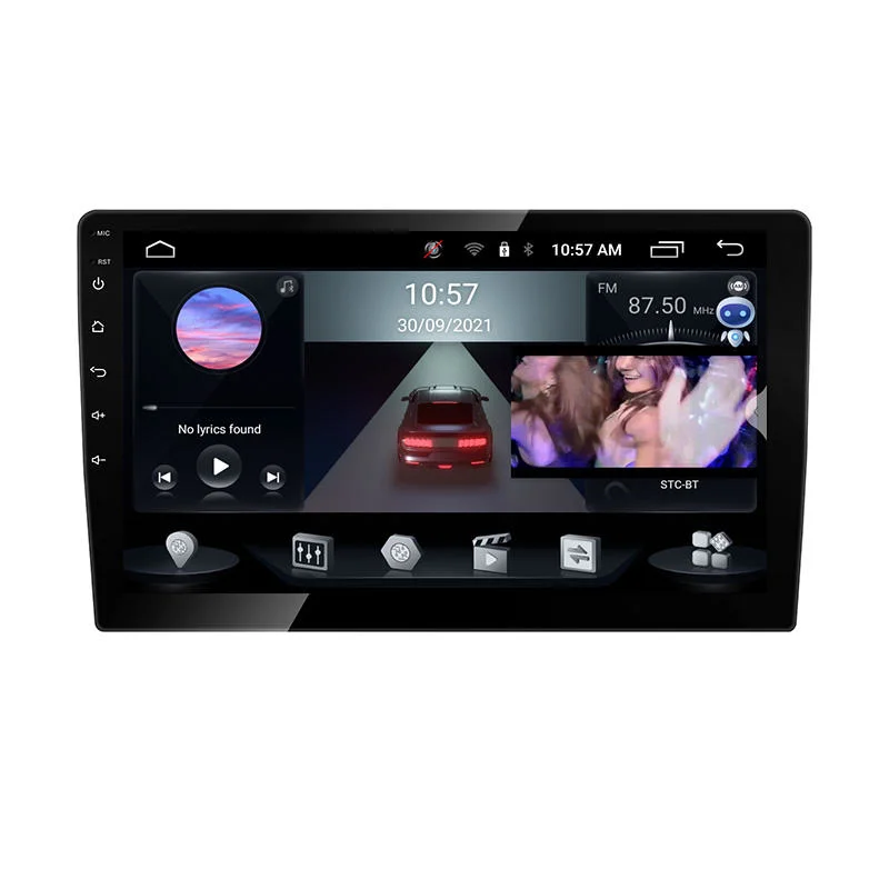 Radio de 9 pulgadas para coche Android pantalla táctil GPS estéreo Sistema de navegación Audio Auto Electronics Video Car DVD Player