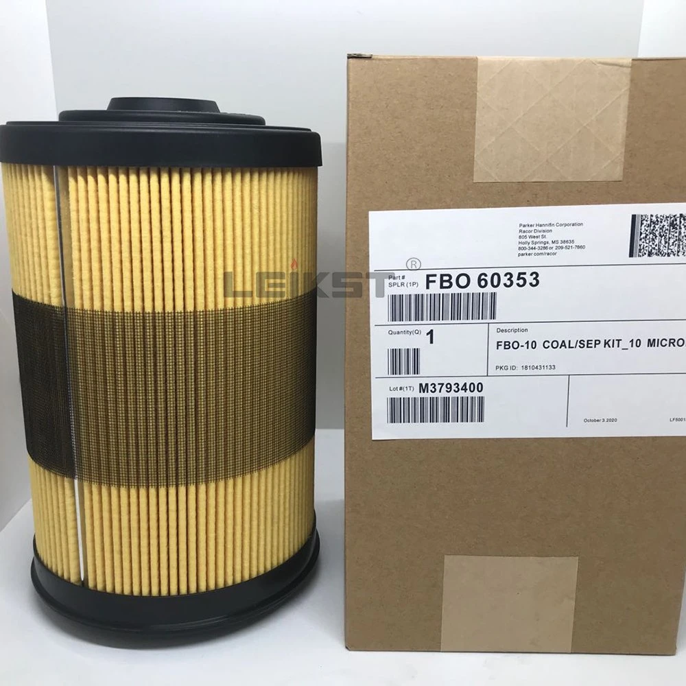 Fbo60353 10 Micorn Replacement Paker Racor Fuel/ Water Separator Filter Fbo60327 6.797.178/6797178/Lf16061/21913334/Fbo 10 High Pressure Filter