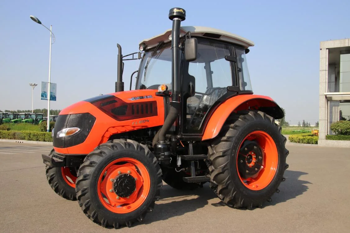 Tractor FL1104 High quality/High cost performance  4WD Wheel Tractor Farm Tractor Agriculture Tractor Front Loader Backhoe Tractor