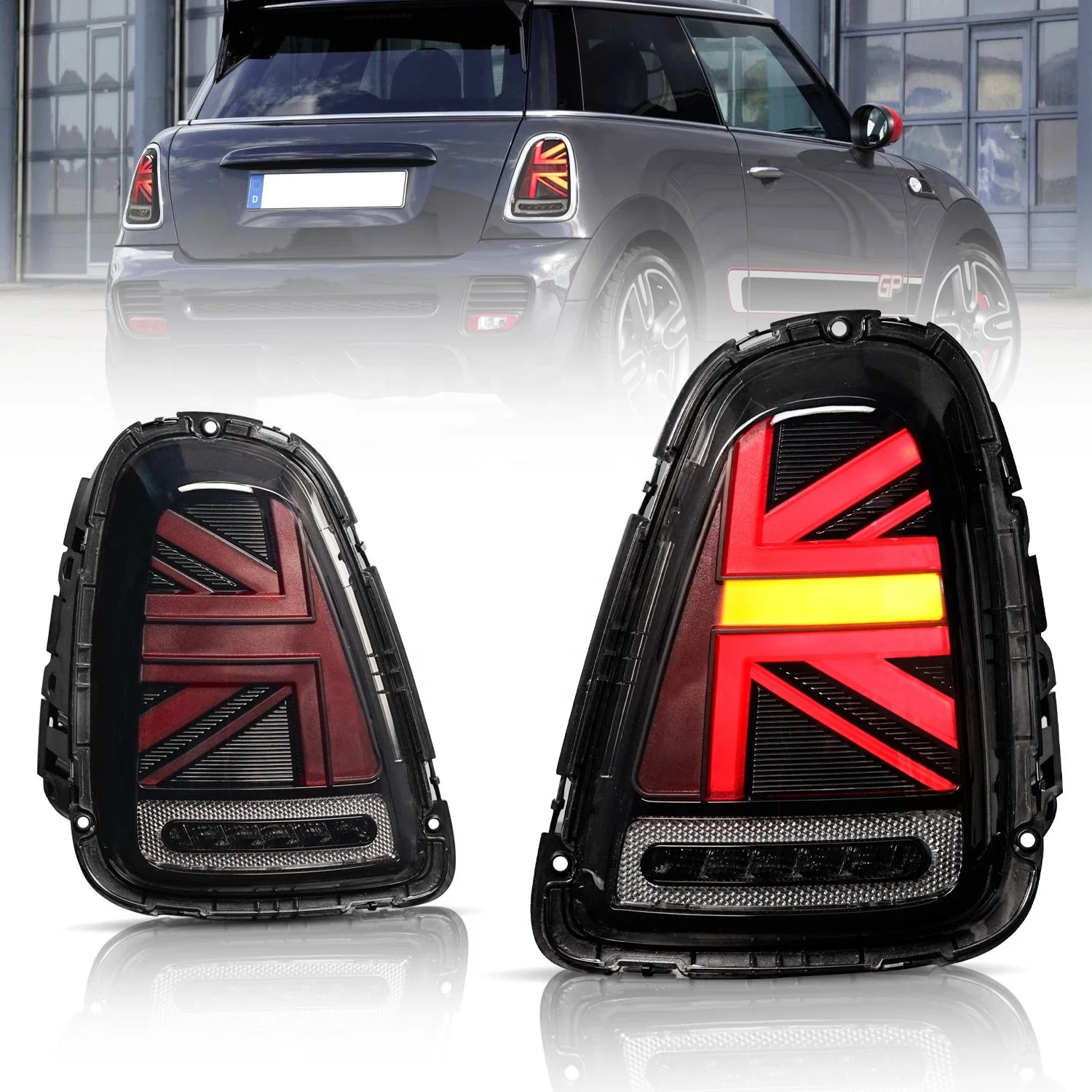 Mini R56 R57 R58 R59 Tail Lamp 2th Gen Mk II One Hardtop SD Taillight for BMW Mini Cooper S 2007-2013