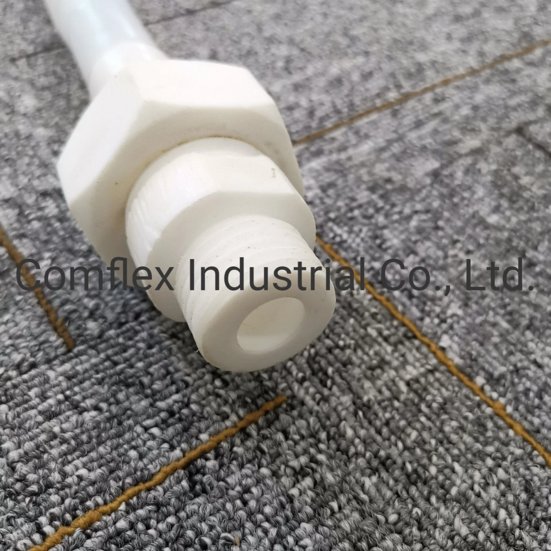 PTFE Braided Tube with Flange, PTFE Hose with Steel Wire Braiding Manufacturer in China&