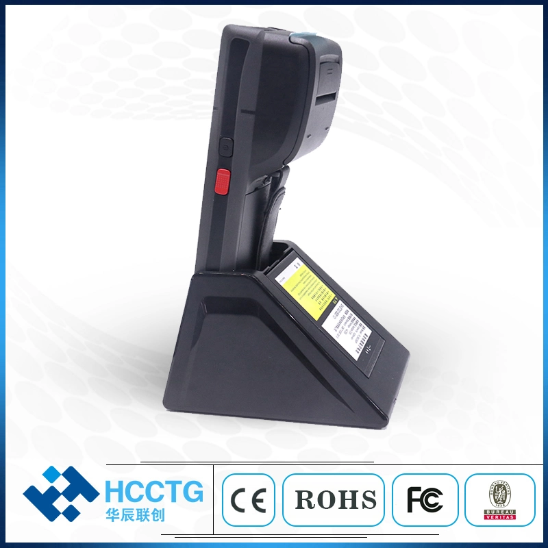 5.5 Inch 2GB+16GB PDA Barcode Scanner Label Printer Mobile Android 9.0 Handheld Terminal for Inventory System (HCC-S60)