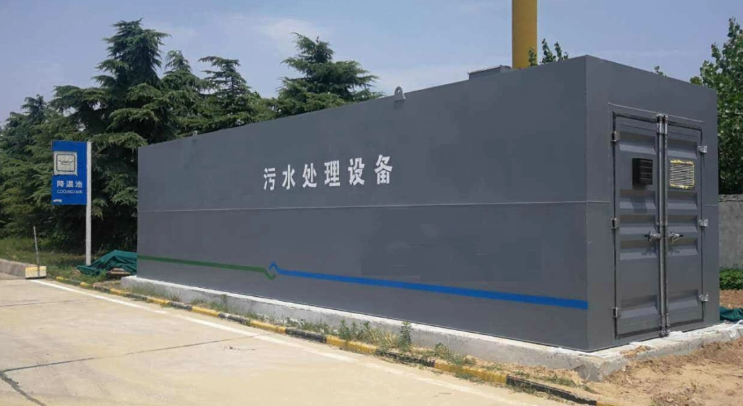 Containerized Mbr Sewage Salt Water Treatment Machinery Seawater Desalination System Plants