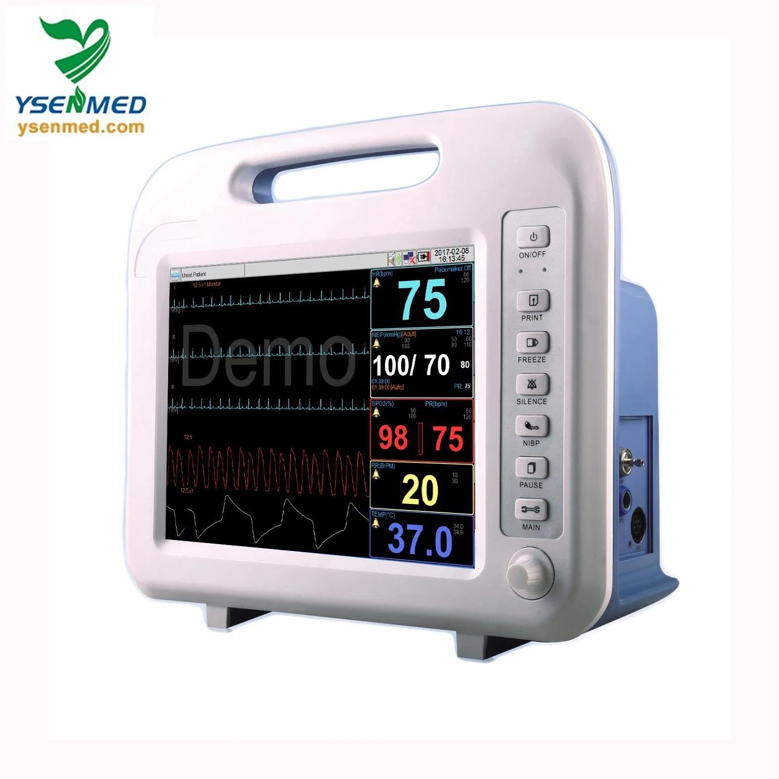 Ysf6 Hospital Medical Operating Multi-Parameter Patient Monitor