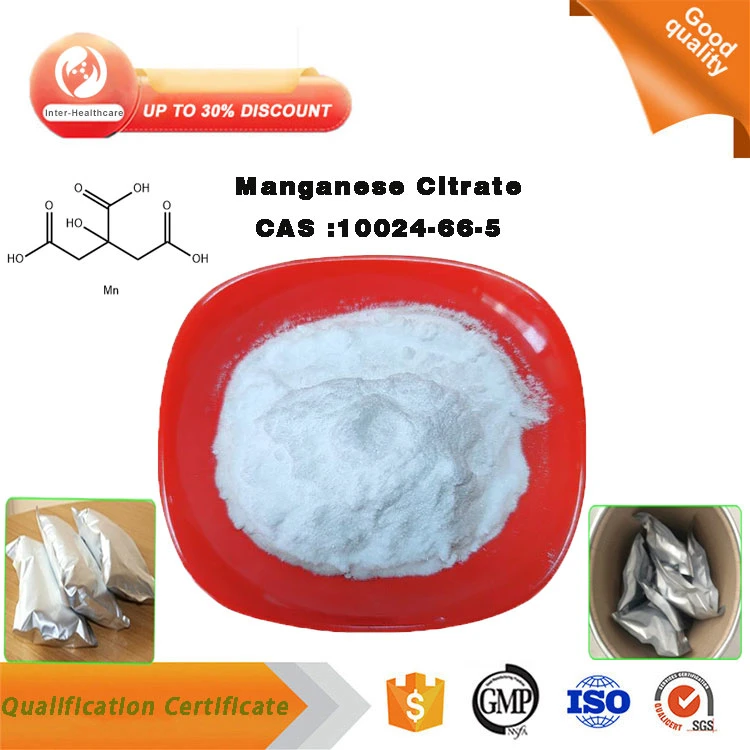 High Purity Food Grade Manganese Citrate Powder CAS 10024-66-5 for Nutrition Enhancers