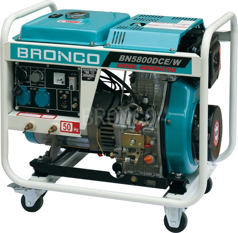 Bronco 4.5kw/4.5kVA Open Frame Air-Cooled Diesel Generator