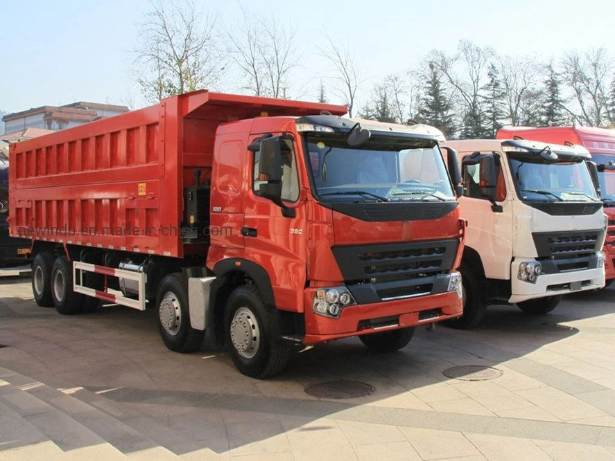 Une marque HOWO7 8X4 de camion à benne différentiel avec prix le moins cher