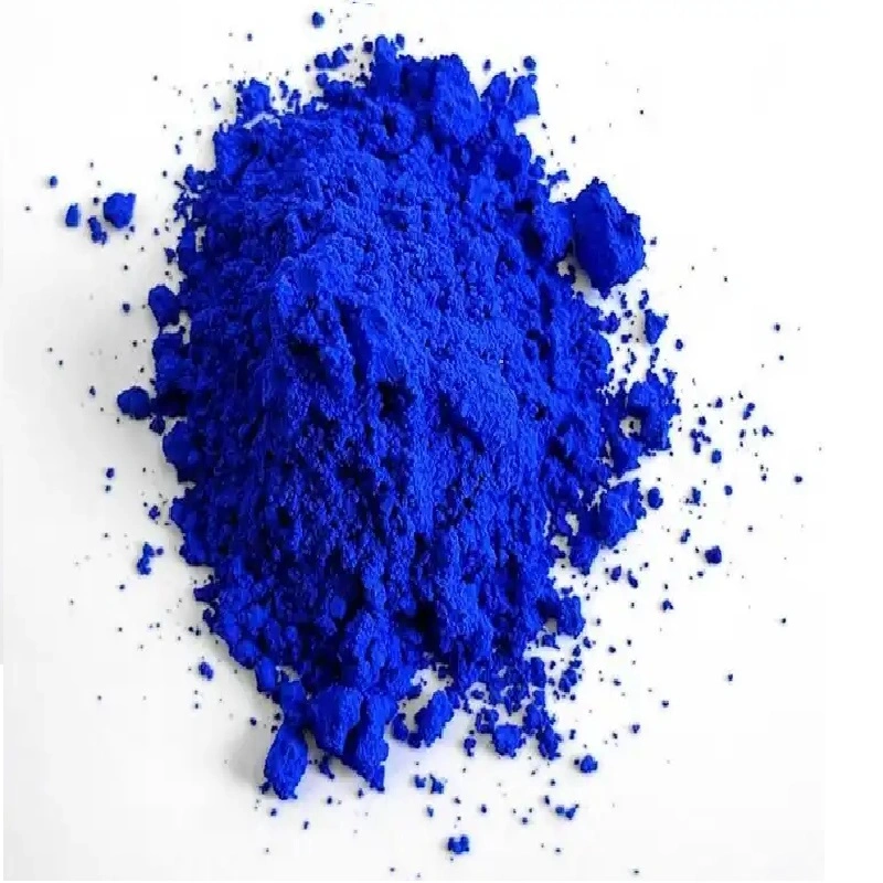 Wholesale Pigment Glaze Stain Powder Coating Strong Mosaic Paint Dark Cobalt Blue Color
