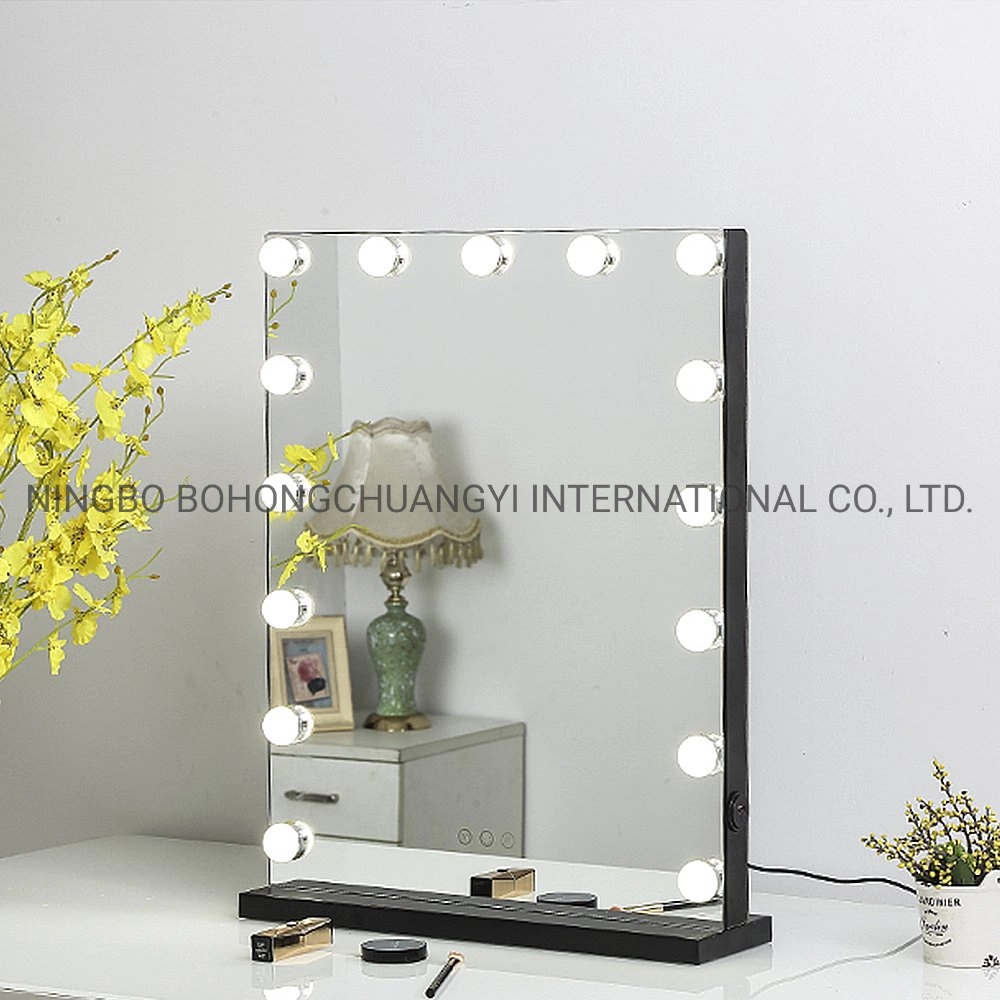 High quality/High cost performance  LED Vanity Makeup Mirror Table Countertop Mirror for Table Decor