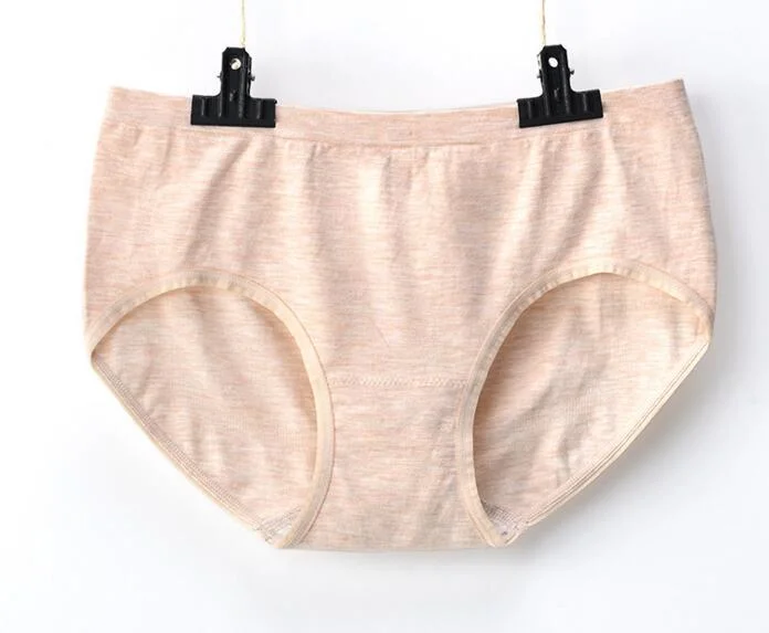 Lady Seamless Underwear Soft Cotton Brief Panty