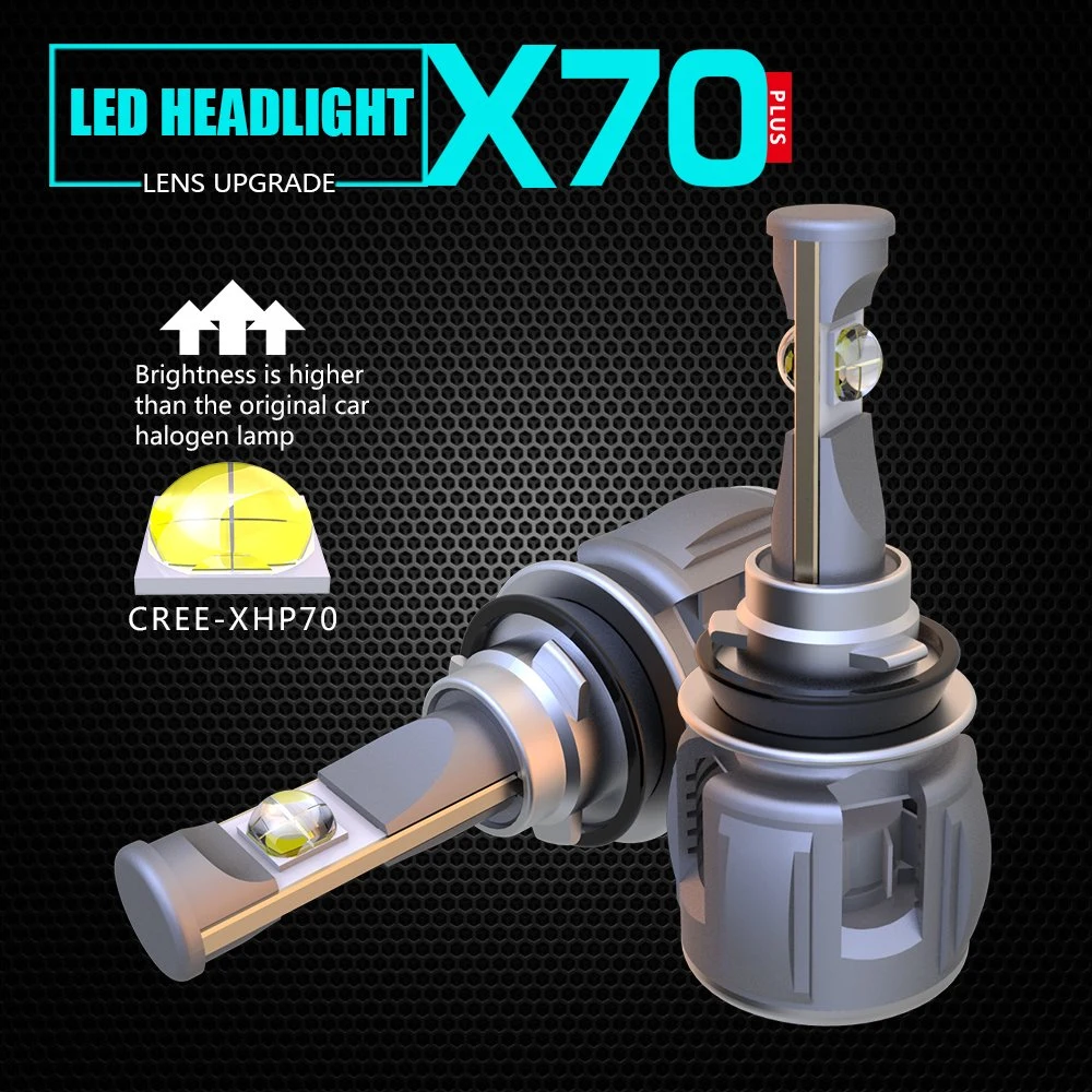 X70 H11 LED Headlight 60W 15600lm LED Car Light Automobile Lighting