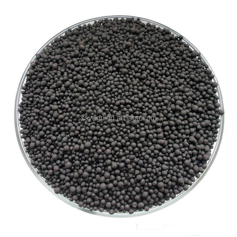 Pular Used Black Granular with NPK 13-3-3 Amino Acid Humic Acid Ball