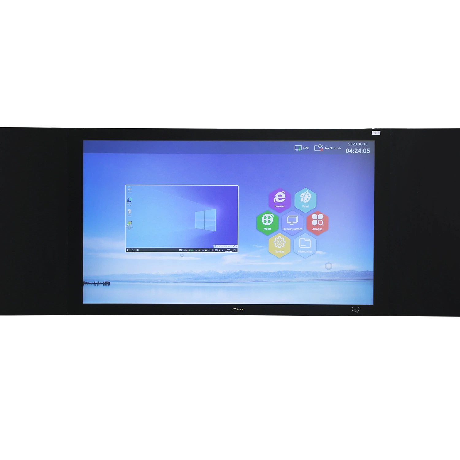 86 Inch Infrared White Board 20 Touch Points Intelligent Teaching Blackboard Multimedia Smart Digital Blackboard