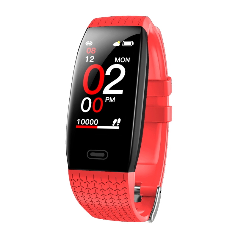 La température du corps du détecteur numérique de bracelet heart rate monitoring Thermomètre portable Fitness Smart corps Regarder la bande de silicone