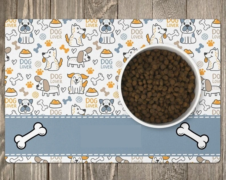 Pet Mat Cat Mat Dog Placemat Pet Food Placemat