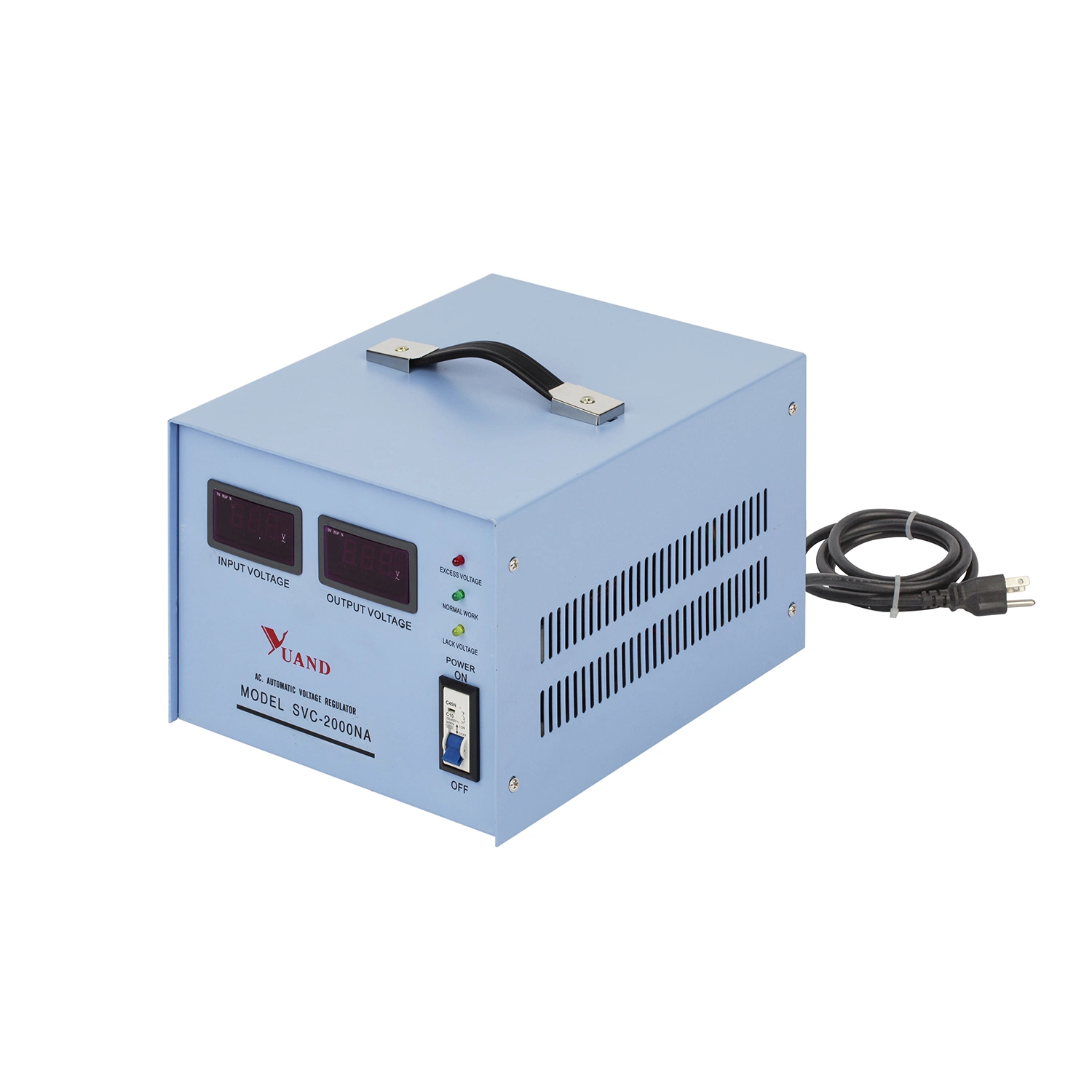 Single Phase Digital Display Power AVR 10kVA Single Phase Voltage Stabilizer AC Motor Regulator