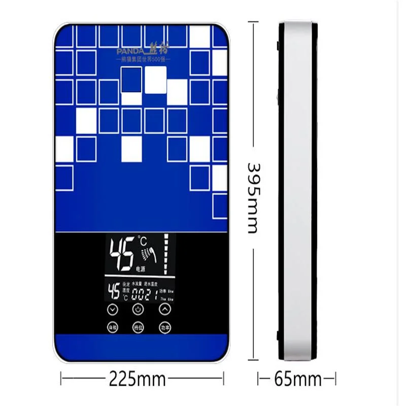 Calentador de agua eléctrico Baño de ducha caliente rápido del hogar sobre el baño Temperatura constante