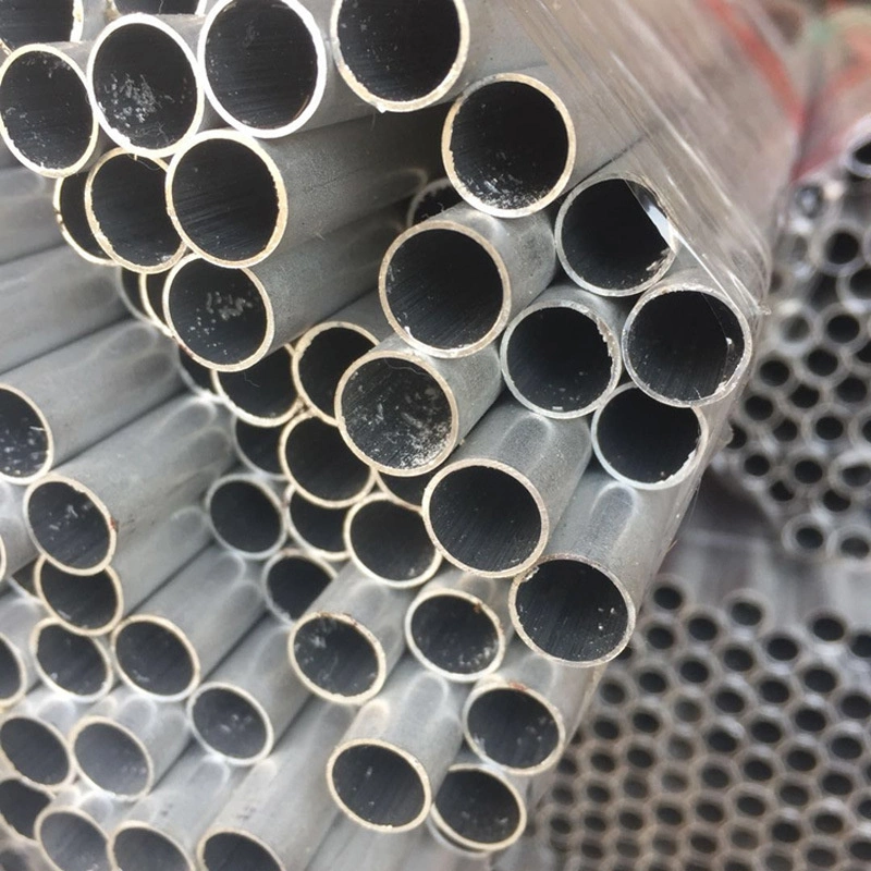 Aluminum Extrusion Profiles 6061 Mill Finish Aluminum Round Packaging Tube Tubing Pipe Tube