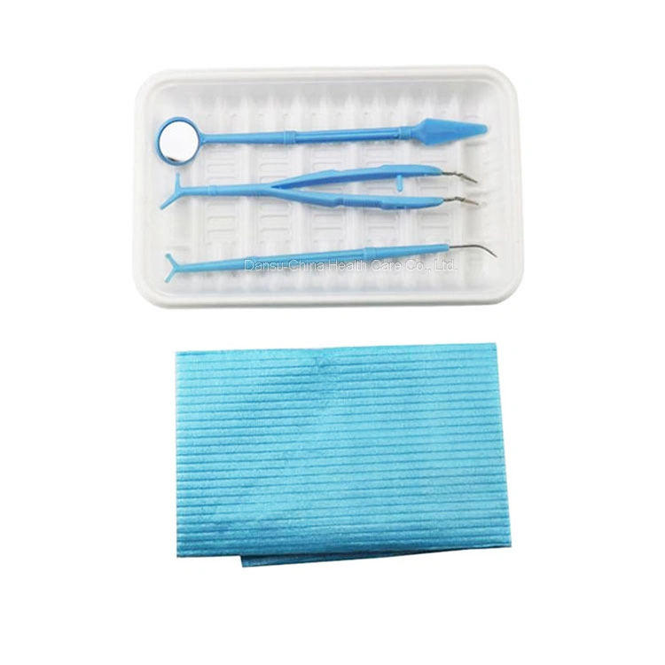 3 Kit de Herramientas dentales PCS Limpieza de dientes Kit de Cuidado bucal Diente de la recogida de espejo dental Tartar Dental Probe